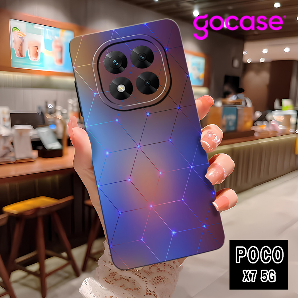 (UV 15) ยางยืดหยุ่น Softcase สําหรับ Poco X7 5G l Pro กล้อง l ล่าสุด casing l เคสสําหรับหญิงและชาย l