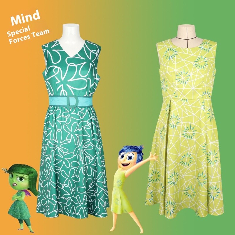 ชุดคอสเพลย์แขนกุด ลายพิมพ์สดใส จากอนิเมะ Lele Abnormal