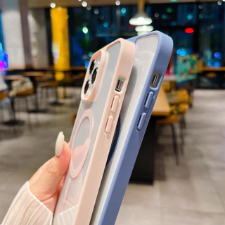 เคสใส For iPhone 17 13 12 11 15 14 16 Pro Max X XS XR Max 7 8 Plus SE เคสไอโฟน13 เคสชาร์จไร้สาย เคสโทรศัพท์กันกระแทก