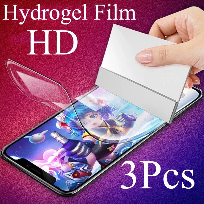 3 ชิ้นที่ชัดเจนและความเป็นส่วนตัวฟิล์ม Hydrogel สําหรับ Oukitel G1 R1 WP23 WP28 WP33 WP35 WP36 WP38 