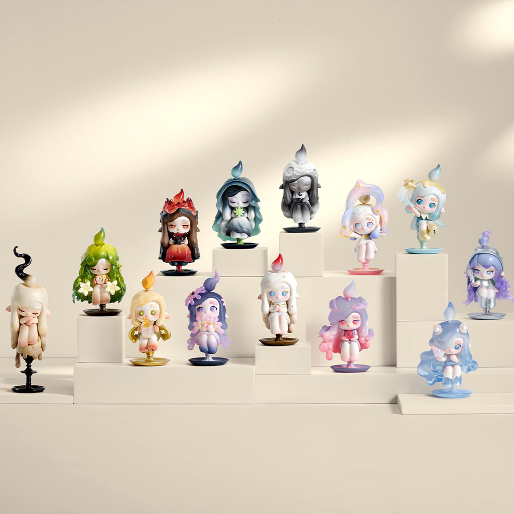 (พร้อมส่งจากไทย) POP MART CHAKA Light Sprite Series เลือกตัว เช็คการ์ด ไม่แกะตัว ส่งไวมาก