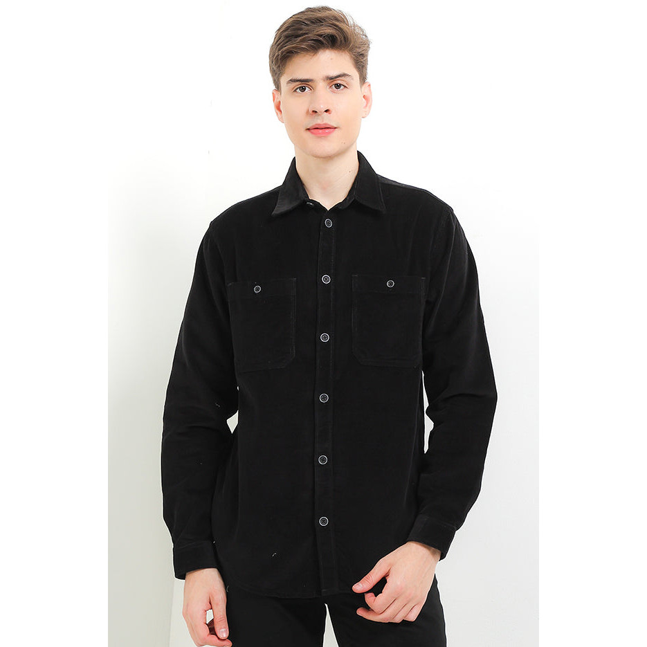 เสื้อเชิ้ตแขนยาวผู้ชาย KEMEJA Cardinal C2894J01A