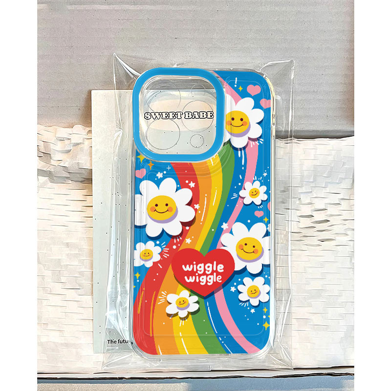 💫SUN💫น่ารักลูกแมวลูกสุนัขเข้ากันได้เคสไอโฟน 16 11 Pro Max 14 12 13 Pro Max XS XR X Max 7 15 14 8 Plus ใบหน้ายิ้มแย้ม - รูปที่ 6