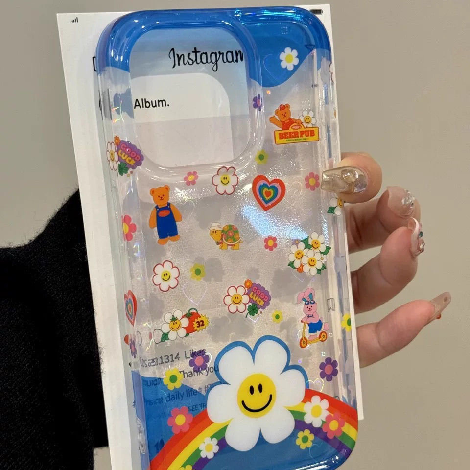 SUN เคสโทรศัพท์ แบบนิ่ม สำหรับรุ่น 15 15PRO 14 13 13PRO 13PROMAX 12 Pro Max 11 8plus 7plus  XR X XS Max SE 11Pro ราคา ถูกที่สุด ดีลบีเคเค แกลเลอรีภาพที่ 8