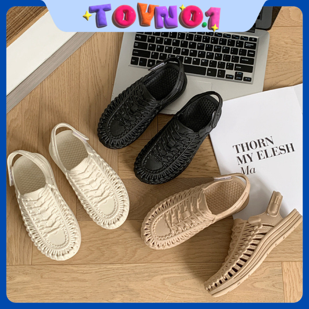 ToyNo.1🧸 พร้อมส่ง🧸"TO-JT20" รองเท้าแตะรัดส้นผู้หญิง แฟชั่น สไตล์โรมัน เย็นสบาย  ลำลอง ฤดูร้อน นำเข้าราคาถูก