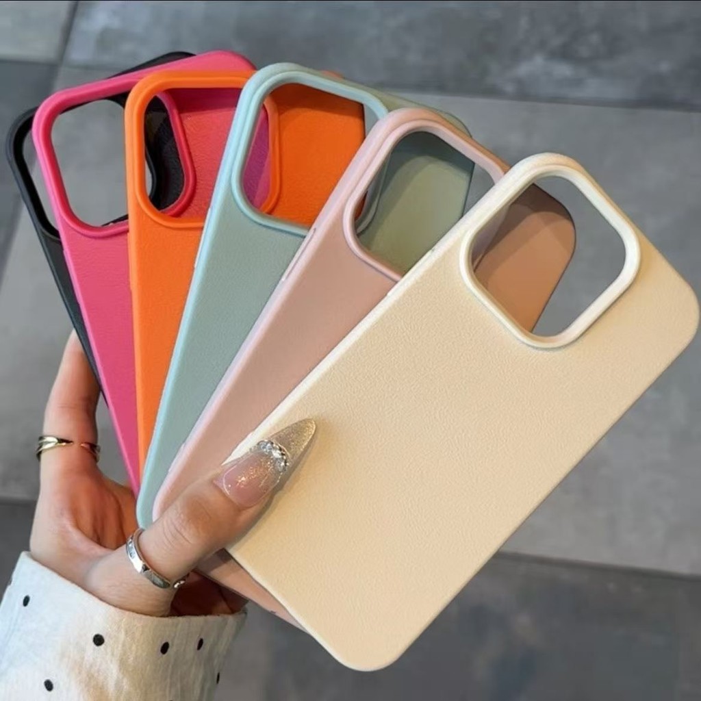 INS สไตล์หนังเคสโทรศัพท์สําหรับ Redmi 13 14C 12 13C หมายเหตุ 14 13 12 11 Pro Plus Turbo 3 11S 10 Pro ปกอ่อน