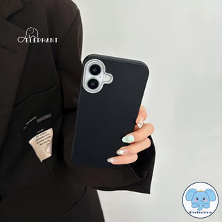เคสไอโฟน 11สำหรับ IPhone 17 air 13 11 16 15 14 12 Pro Max 15 16 6 6S Plus XR X XS SE 2 3 เคสหนังคู่รักสีสันสดใสเรียบง่าย