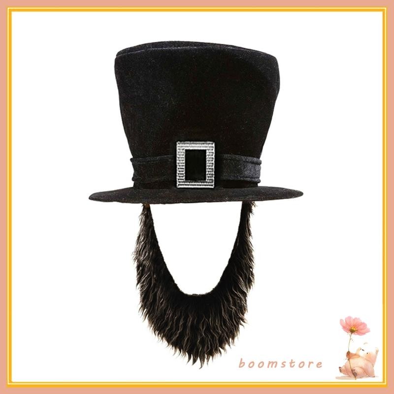 หมวกโจรสลัด Boom Jovial เครายืดหยุ่นและสมจริงสําหรับการแสดงบนเวที