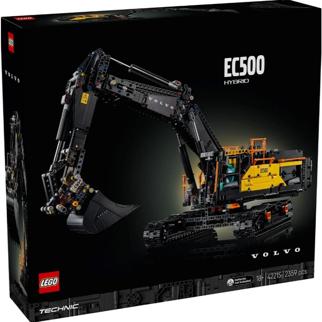 LEGO® Technic 42215 Volvo EC500 Hybrid Excavator