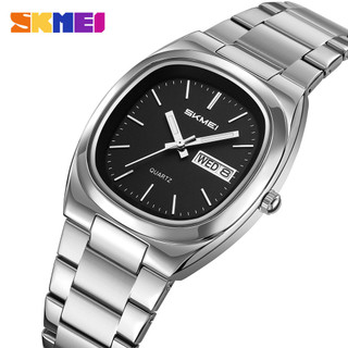 SKMEI 2420 Jam Tangan Pria Wanita Analog Tali Stainless MGOS