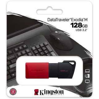 KINGSTON DTXM 128GB FLASH DRIVE [แฟลชไดร์ฟ] USB 3.2 DATATRAVELER EXODIA M