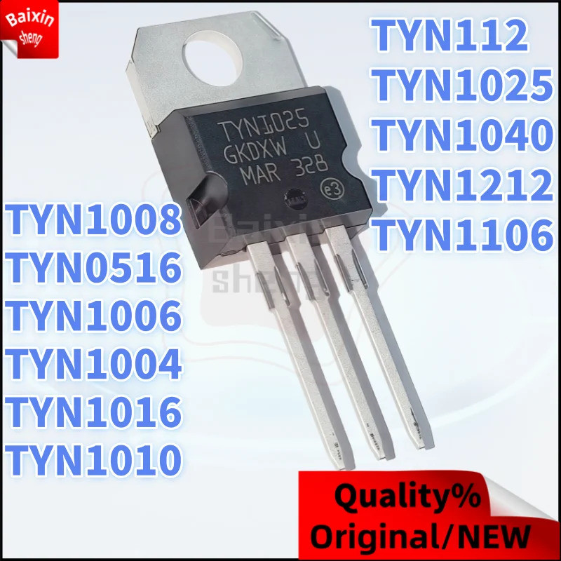 1-5PCS TYN0516 TYN1004 TYN1006 TYN1008 TYN1010 TYN1016 TYN1025 TYN1040 YN1106 YN112 YN12 TO-220 ทิศท