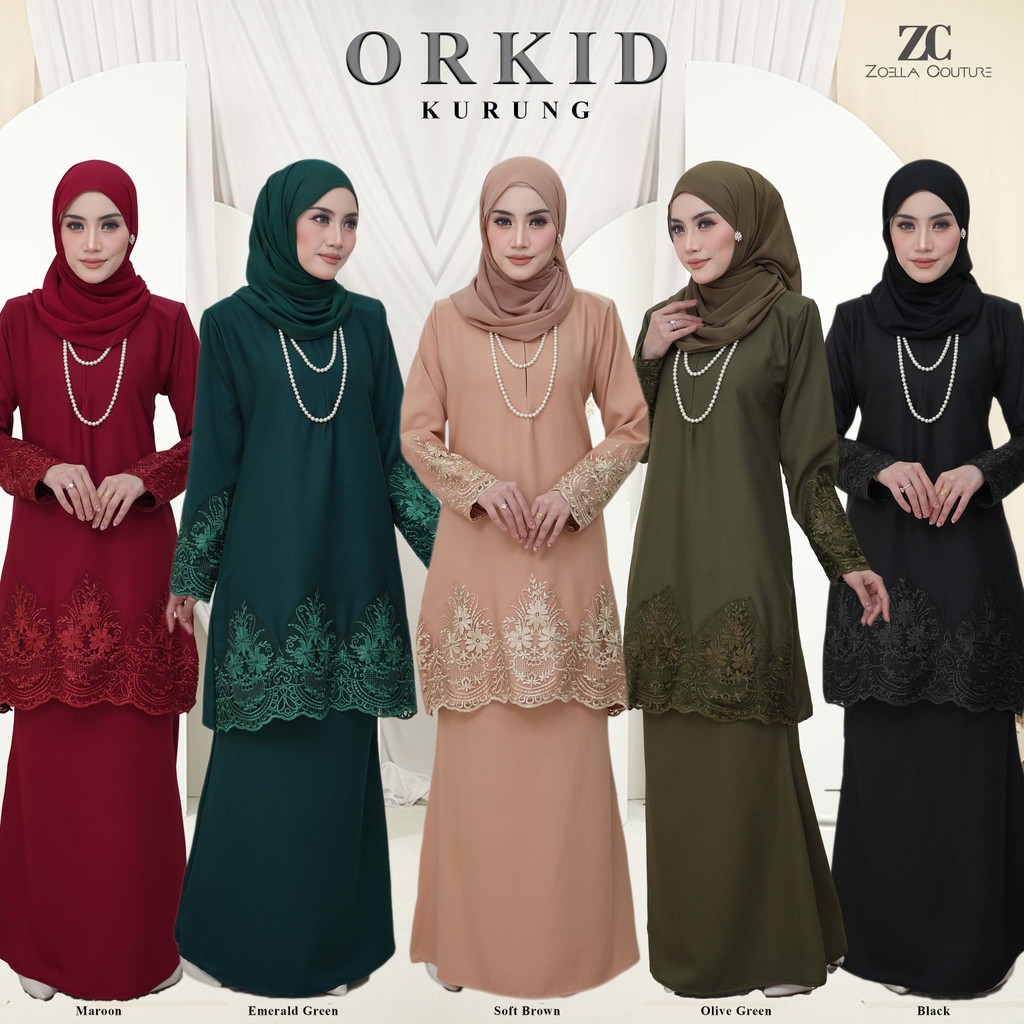 KURUNG ORKID LACE เสื้อผ้าผู้หญิง