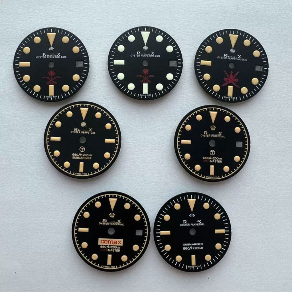 Retro Middle East Dial R มาตรฐานหลากหลายรูปแบบสี 28.5 มม.ปรับให้เข้ากับญี่ปุ่น NH35/36 การเคลื่อนไหว