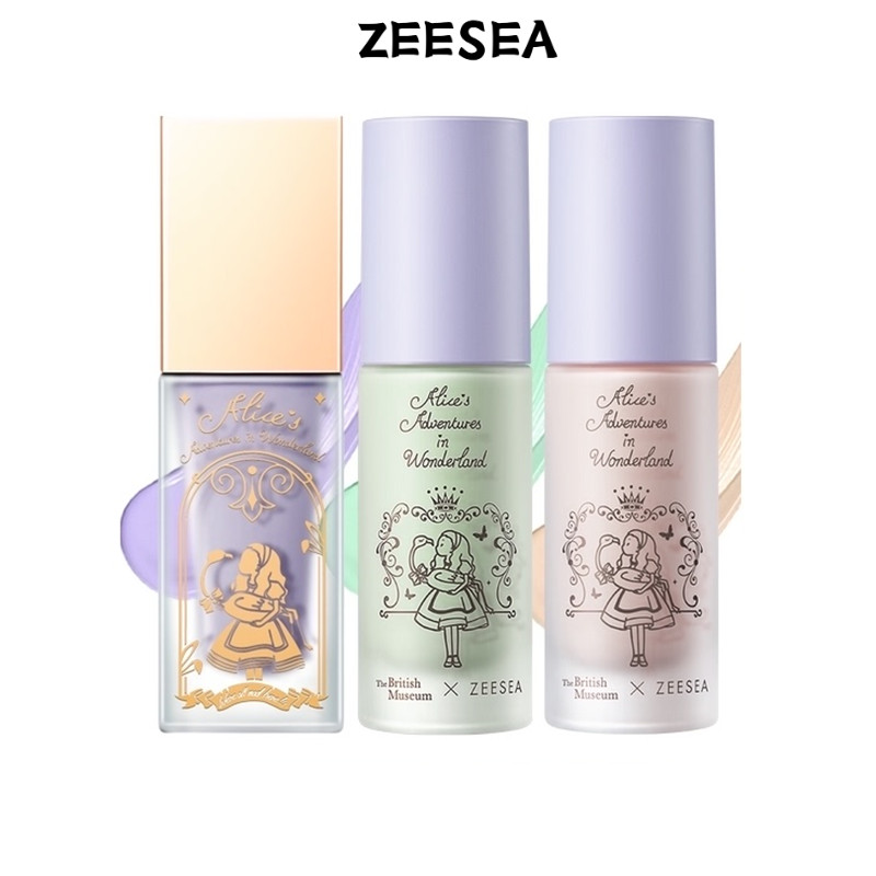 ZEESEA Makeup Primer Color Isolation Base Cream Liquid Foundation Invisible Pore Primer Nature Moisturizing Cream Face Makeup Primer
