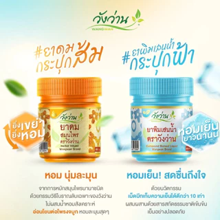 ยาดมสมุนไพร ยาดมพิมเสนน้ำ Wangwan วังว่าน ตราวังว่าน ขนาด 8 มล.