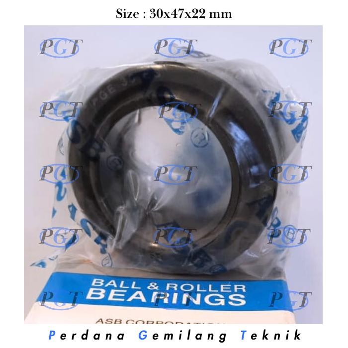 SPHERICAL แบริ่งเคลือบ GE 30 ES ASB