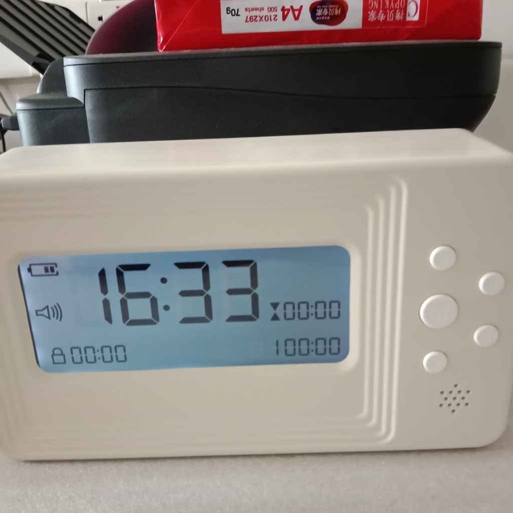 นักเรียนเฉพาะ Home Wake Up นาฬิกาปลุกปิดเสียงแบบวินัยในตนเองช่องปกปิด Interlayer Lo