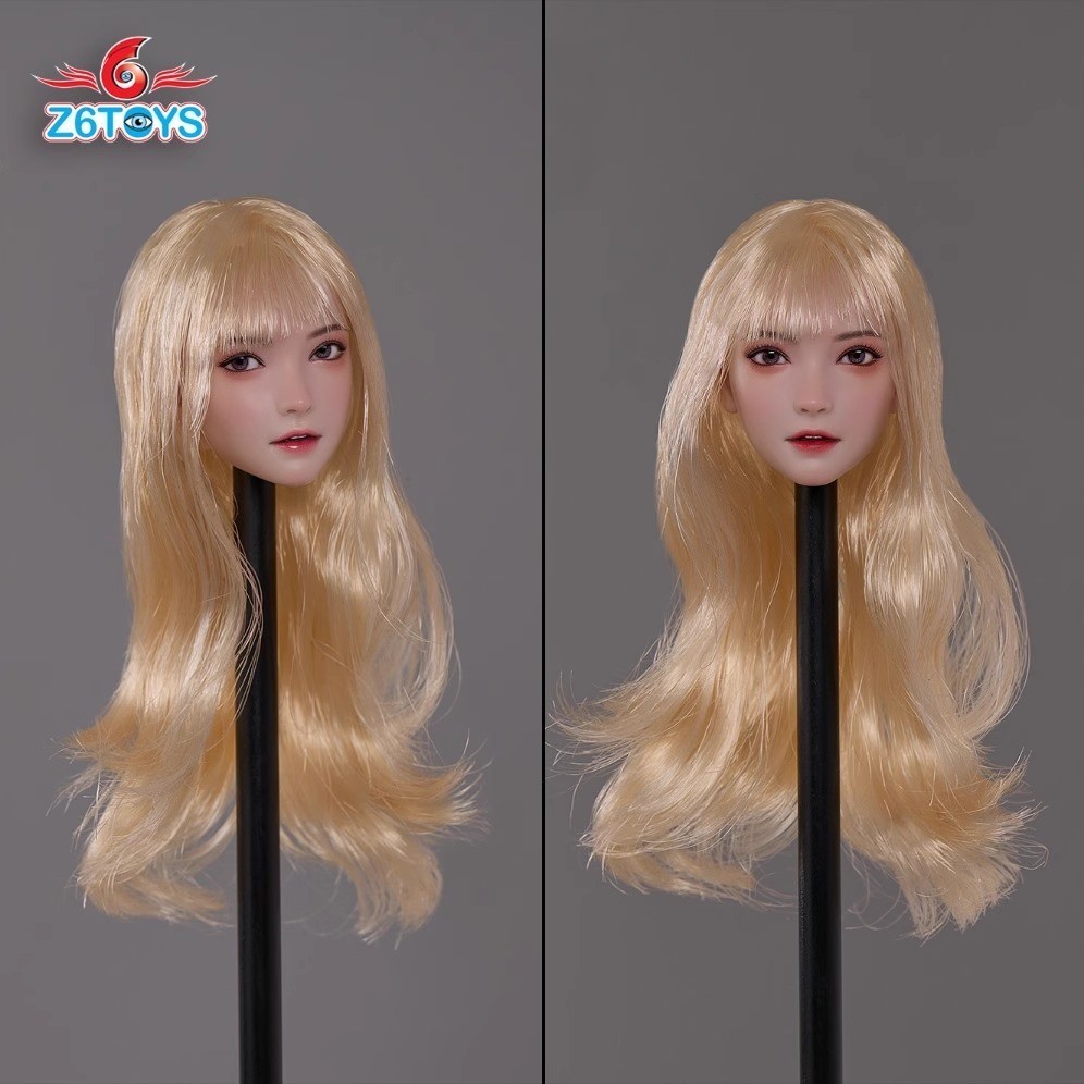 [ระดับไฮเอนด์] พร้อมสต็อก Z6TOYS 1/6 Asian Beauty Moon ZC016 รวม 6 เคลื่อนย้ายได้ Eye Head แกะสลัก
