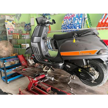 โช๊คหลังVespa OKD สำหรับVespa S / LX โช๊คOKDแท้ โช๊คแต่งOKD