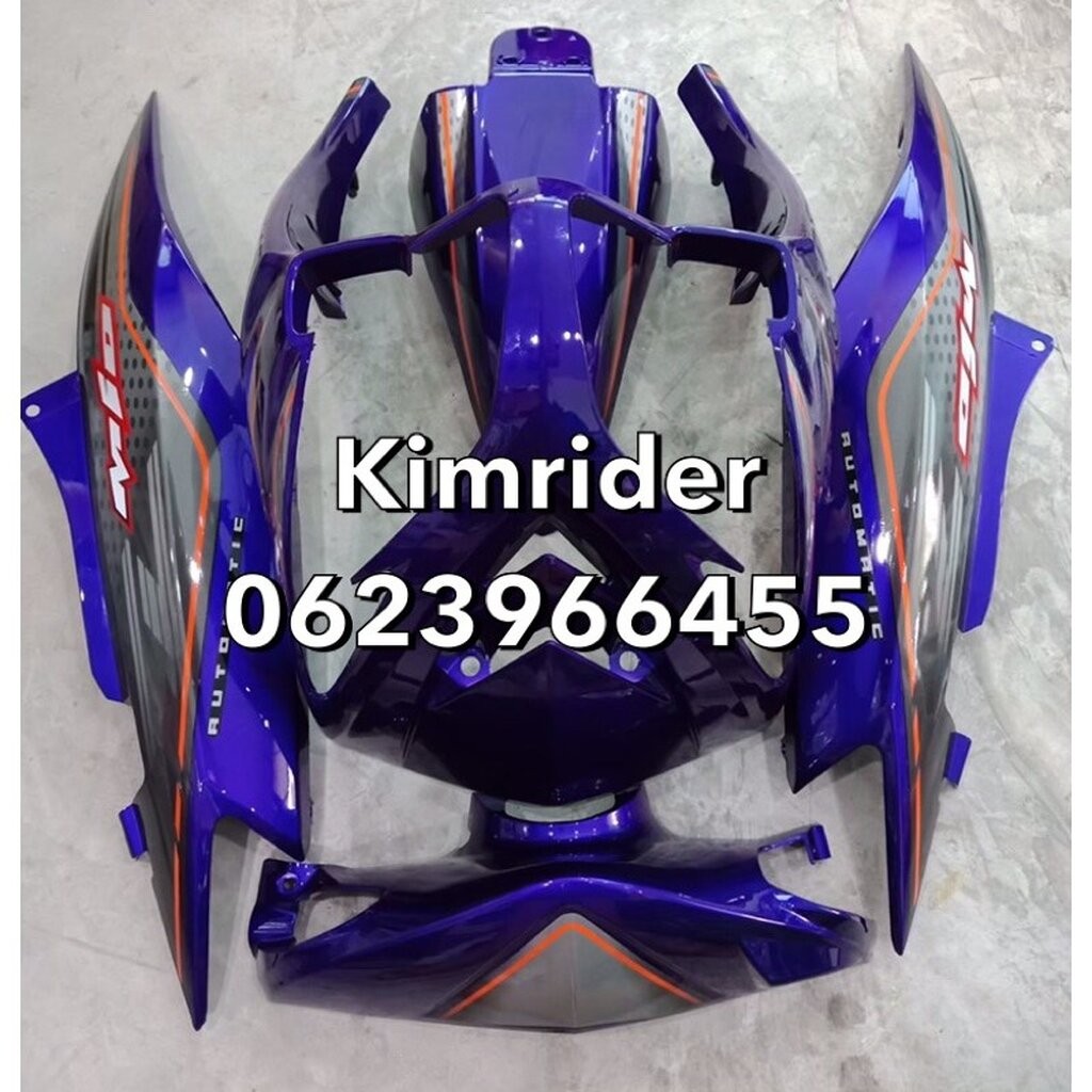 ชุดสี ยามาฮ่า มีโอ มีโอ 2 ตา เฟรม Yamaha Mio MX115 ไฟหน้า 2 ตา รถปี 2008 - 2010 จำนวน 5 ชิ้น พร้อมส่