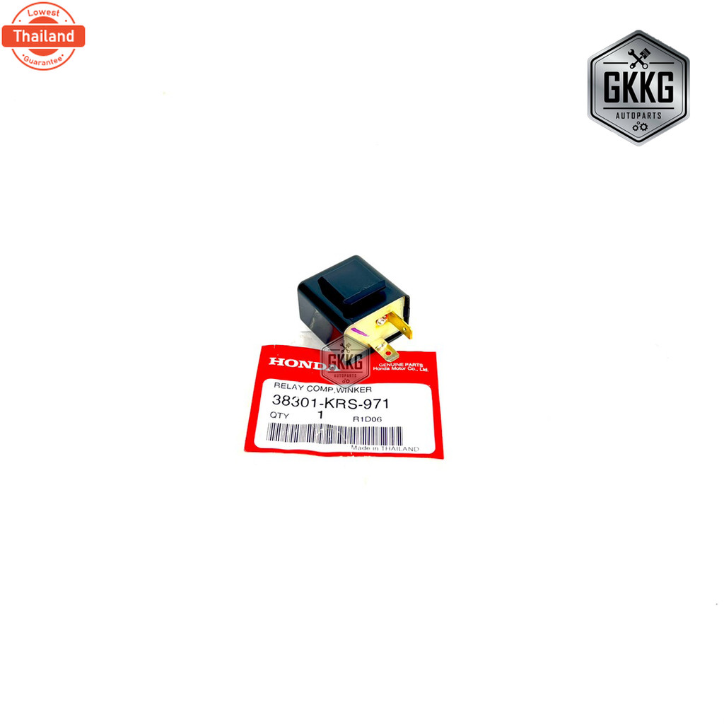 รีเลย์ไฟเลี้ยว แท้  HONDA WAVE110 W125 W110I W125I CLICK CLICK-I SCOPY-I รหัสสินค้า 38301-KRS-971