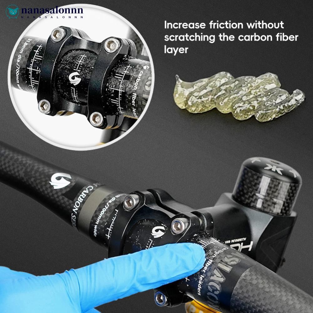 NANASALONNN 1Tube 10G จักรยานเสือภูเขาคาร์บอนไฟเบอร์ Anti-SLIP Agent จักรยาน Handlebar ที่นั่งหลอด A