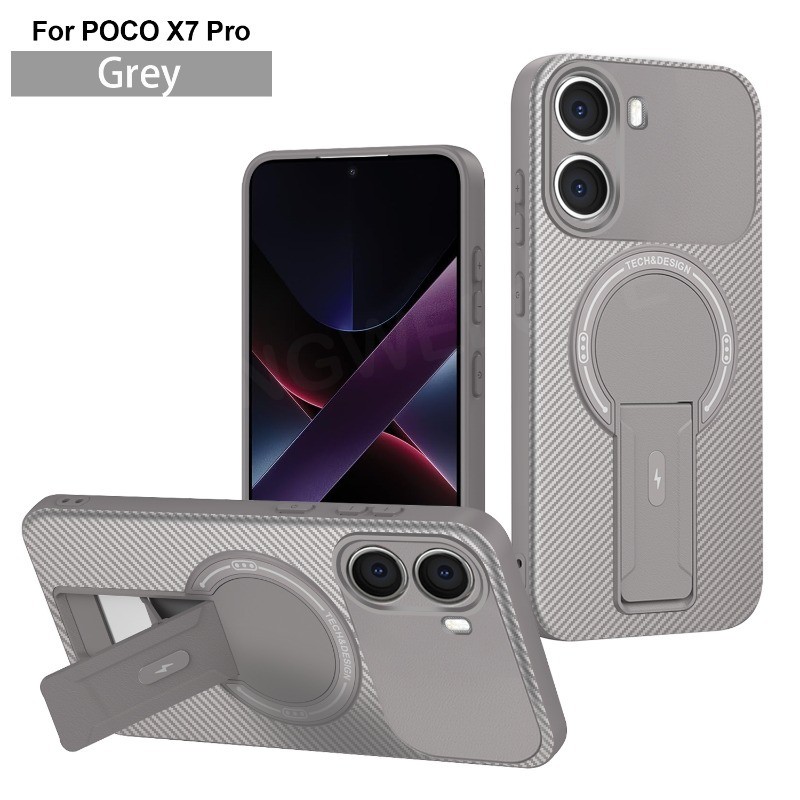 เคสโทรศัพท์สําหรับ Xiaomi Poco X7 Pro Turbo4 5G 2025 ซองหนังแม่เหล็กกันกระแทกปลอกโทรศัพท์ฝาหลังปกแข็ง