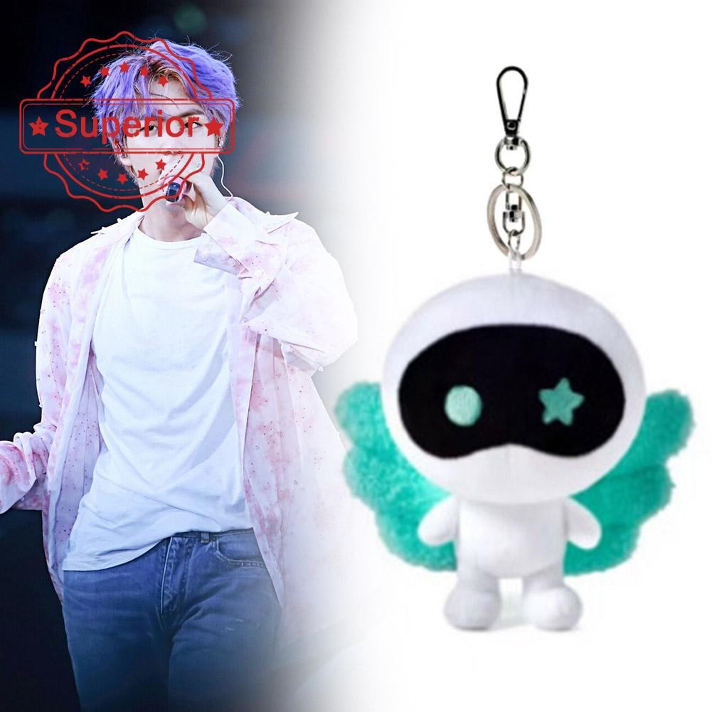 Bts กระเป๋าเป้สะพายหลังจี้ Jin Runseokjin Wotou พวงกุญแจ Wootteo กระเป๋าตุ๊กตาตกแต่งจี้ J5v3