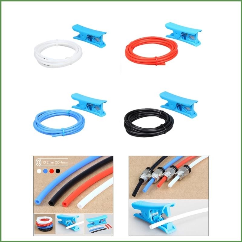 BON PTFE Tube 3D เครื่องพิมพ์เครื่องมือเครื่องตัด 1 75 มม. Extruder คอ Hotend Filament 3D