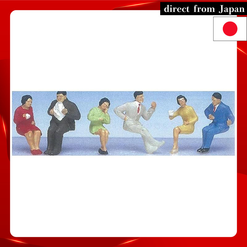 KATO HO Scale Sitting Person 5 6-510 Diorama Accessories