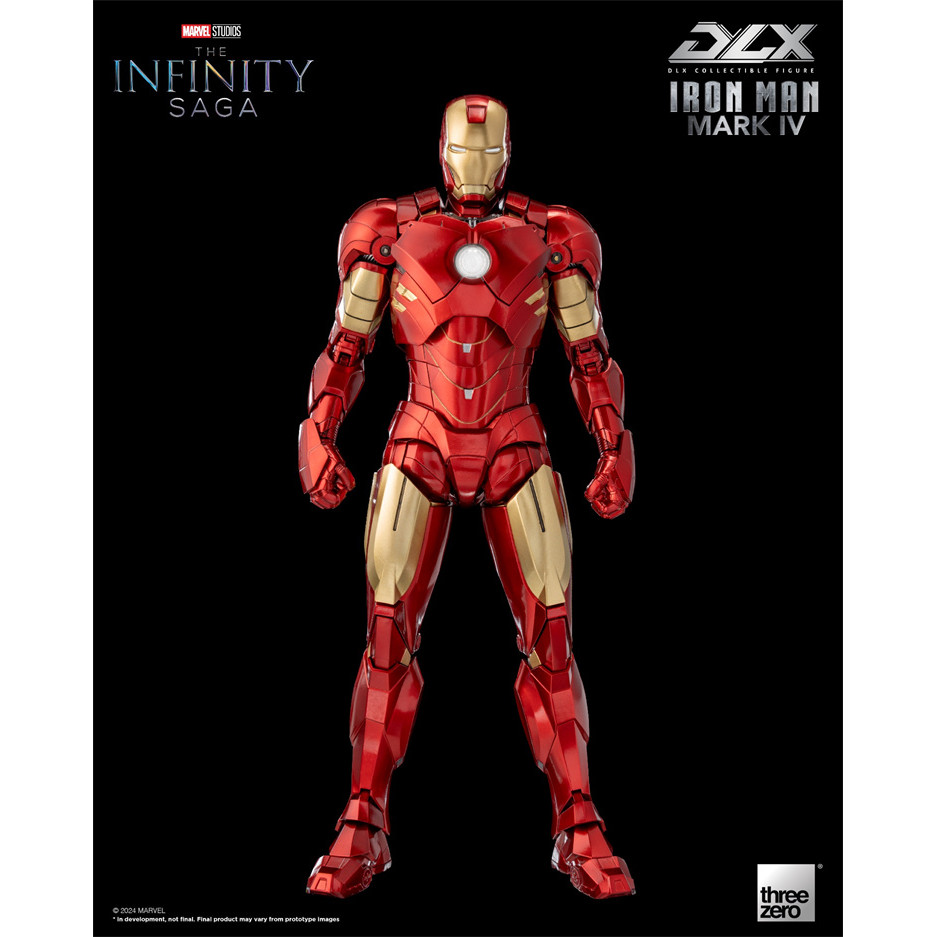 [Collection Boutique] Ready Stock zero DLX Iron Man MK4 Action Figure 3Z0501