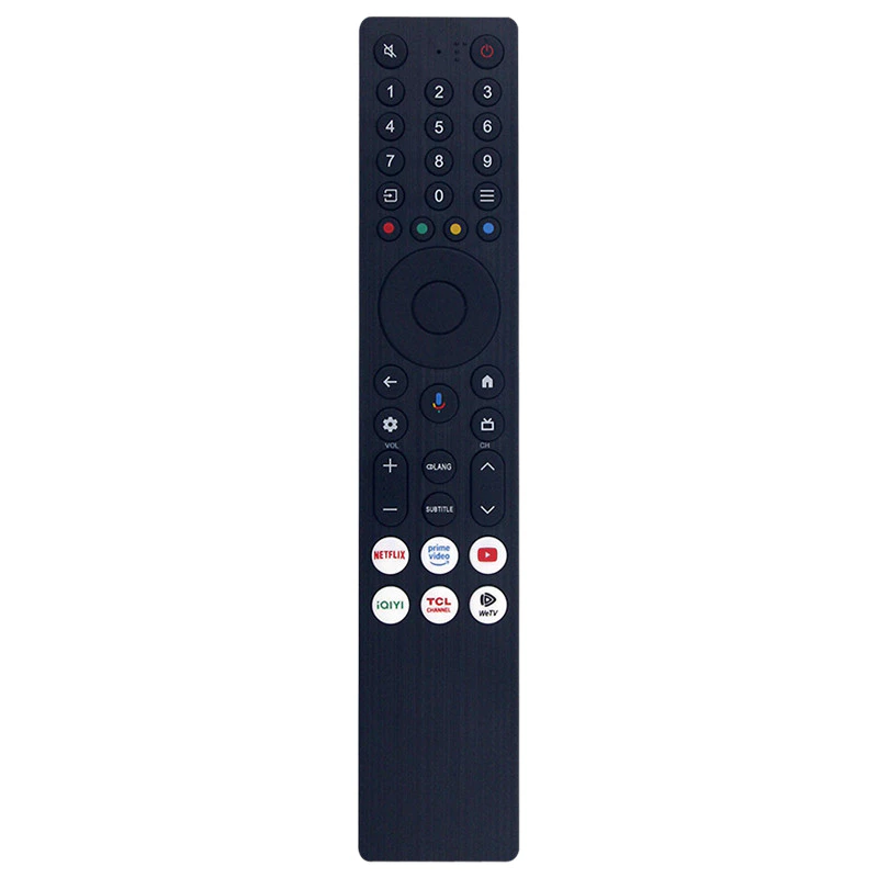 เข้ากันได้กับ TCL TV RC833A FMB3 รีโมทคอนโทรลอะไหล่ไม่มีเสียง