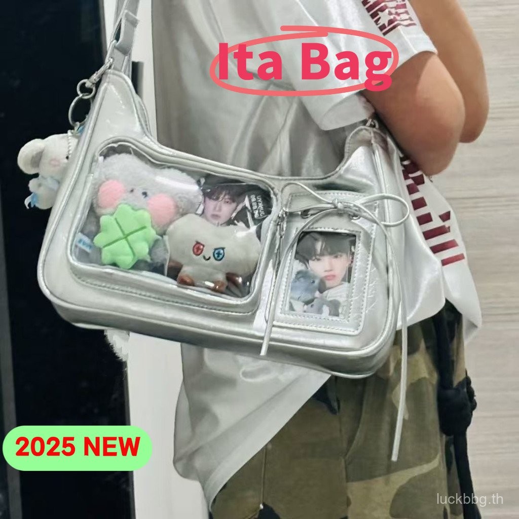กระเป๋า anime ita ใหม่ - หลากสี หน้าต่างใส ความจุมาก สำหรับคอสเพลย์และของสะสม