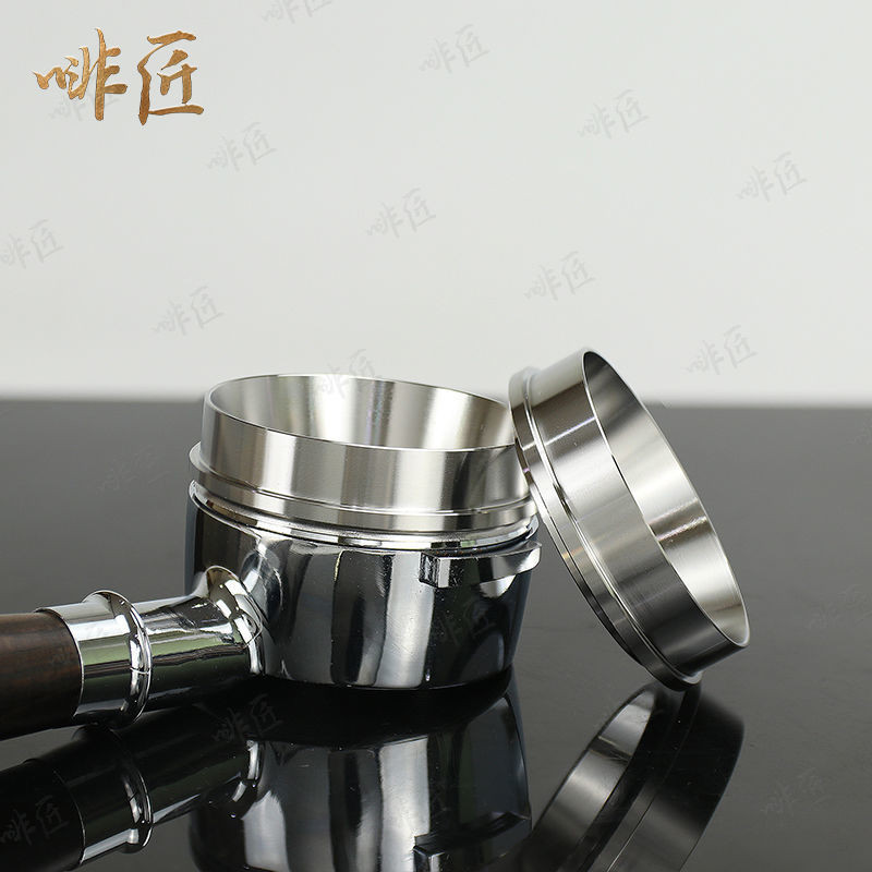 การส่งสินค้า มากกว่า 229กาแฟสแตนเลสผงรับแหวน51/53/58มม ต่อต้าน-บินผงแหวนกาแฟผ้าผงหน้าปัดผงเชิงปริมาณ