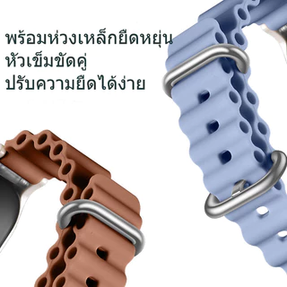 สายนาฬิกาแบบทูอินวัน + กรอบสำหรับ Xiaomi Mi Band 7/8/9/10 /3/4/5/6, สายนาฬิกาซิลิโคน