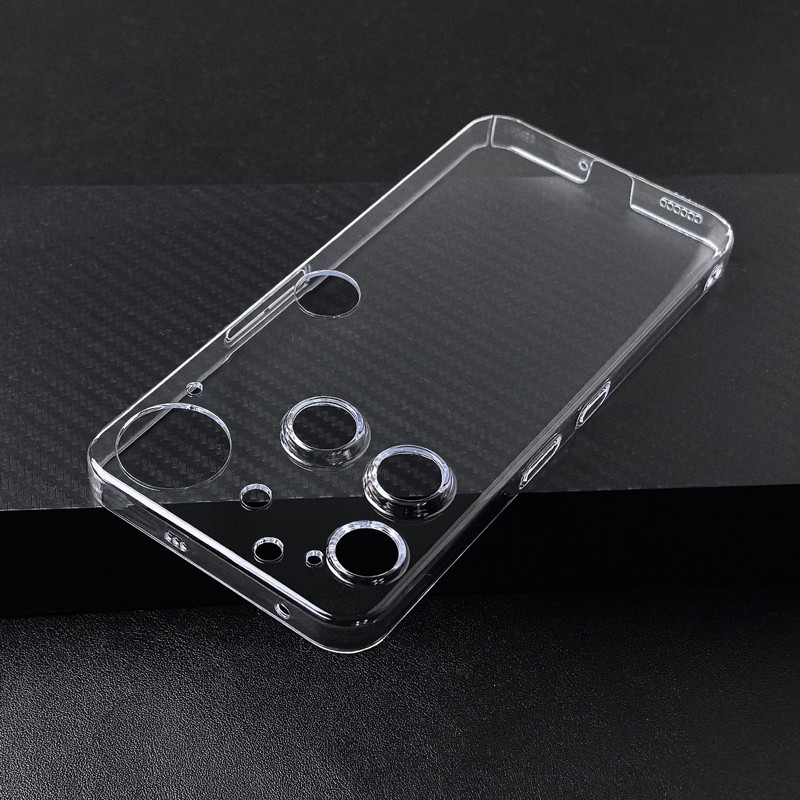 สําหรับ Nothing phone 3 (3) Phone3 Glossy Crystal Hard PC Full Cover Clear Camera Protect Snap Case