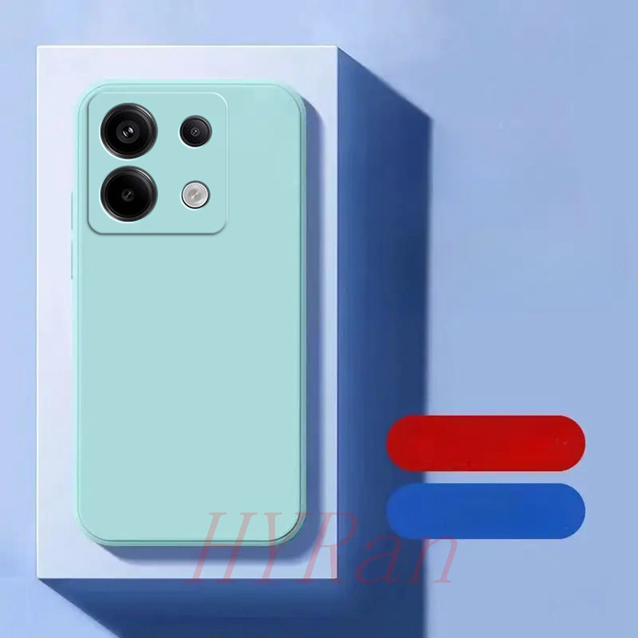 Poco X6 5G เคสโทรศัพท์ซิลิโคนสีทึบ YT รูปที่ 5