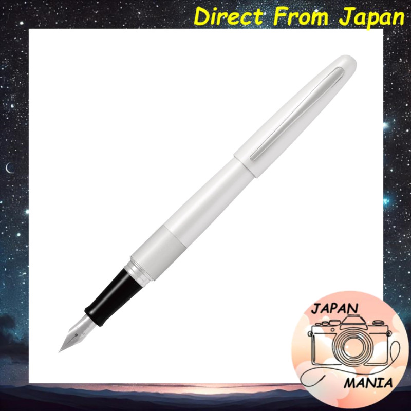 【Direct From Japan】PILOT Fountain Pen Cocoon WF White FCO3SRWF