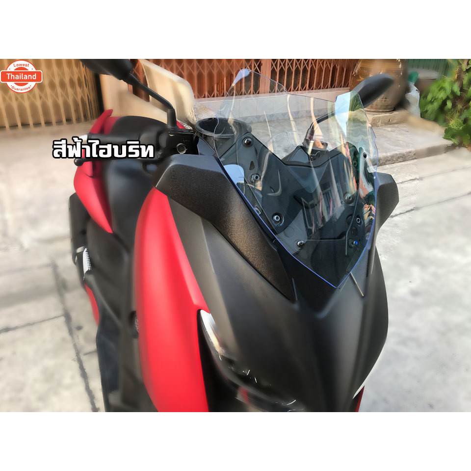 ชิวหน้าX-max300 สำหรัรถyear18-22 ทรงหัวใจมังกร ังลมหน้าxmax Yamaha x-max 300 ชิวสวย ชิวแต่ง ชิวใส อุ