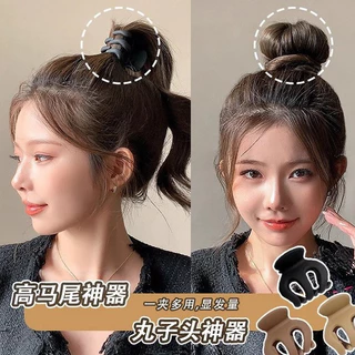 คลิปคว้าผมหางม้าสูง Anti-Collapse หางม้าสูงฟักทองคลิปผมขนาดใหญ่ Fixing Handy เครื่องมือ Headdress ผมคว้าหญิง