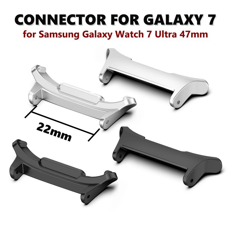 สแตนเลสสําหรับ Samsung GALAXY นาฬิกา 7 ULTRA 47 มม.โลหะไม่มีช่องว่าง Quick Fit อะแดปเตอร์สําหรับ GALAXY ULTRA 7 47 มม.