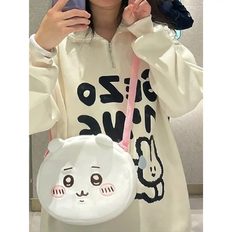Chikawa Cute Messenger Bag Usaki Cute Japanese JK Big Head Bag