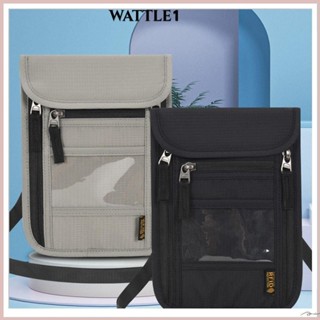 WTTLE กระเป๋าสตางค์ คล้องคอ แบบเข้ารูป สามารถปรับได้ บล็อก R…