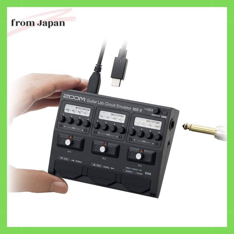 Zoom Guitar/Bass USB Audio Interface Pocket Size Ultra Compact GCE-3
