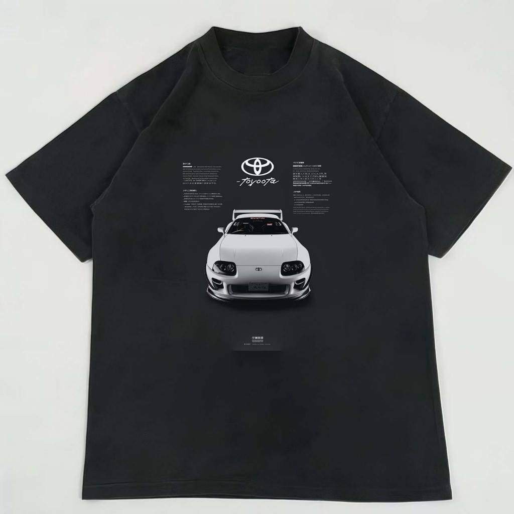 (จัดส่งตลอด 24 ชั่วโมง)Woo Right T-shirt toyota supra #10 HY