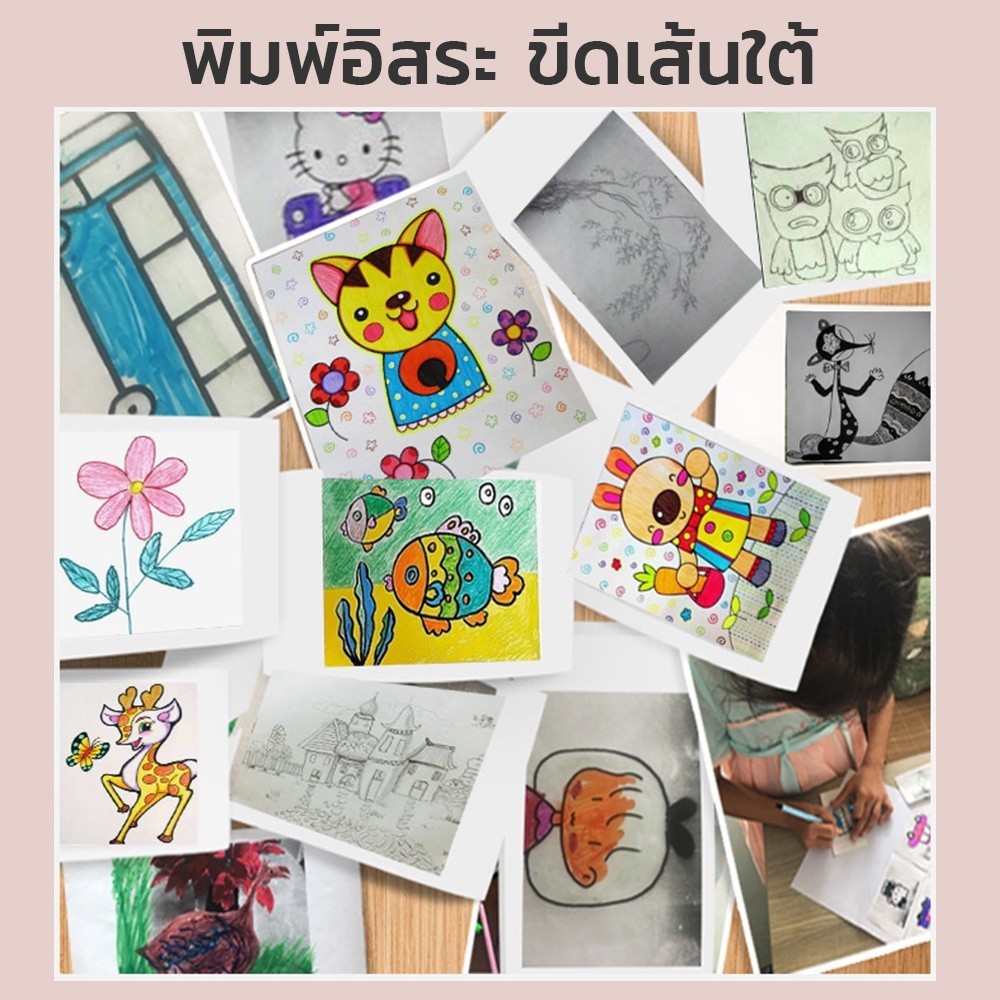 X6 เครื่องปริ้นสติ๊กเกอร์  เครื่องพิมพ์ความร้อน แบบพกพา เหมาะสำหรับ Android/IOS