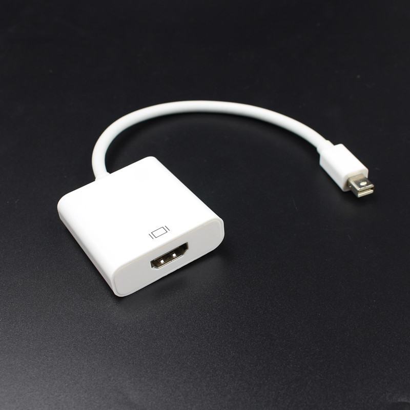 Mini Display Port DP to HDMI Adapter Cable สําหรับ Macbook Pro Air iMac Mac ใหม่