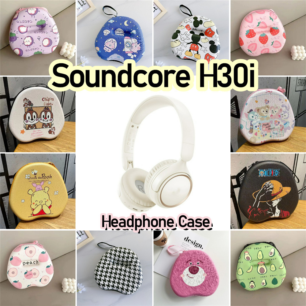 Case Homefor Soundcore H30i เคสหูฟังฤดูร้อนการ์ตูน EVA แผ่นรองหูฟังปลอกกล่องกระเป๋า