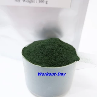 ผงสาหร่ายสไปรูลิน่า มีอย. เกรดAA Spirulina โปรตีนจากท้องทะเล ขนาด100กรัม